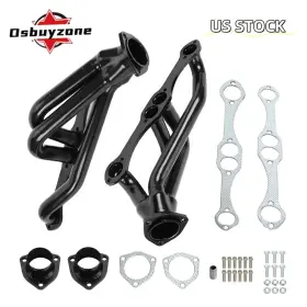 Eh28984-2-os Osbuyzone For Small Block Chevy Blazer S10 S15 283 302 350 V8 Black Ss Engine Swap Headers