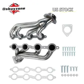 Eh28985-5-os Osbuyzone Stainless Shorty Headers For 2002-2013 Chevy Silverado 1500 4.8l 5.3l 6.0l 6.2l