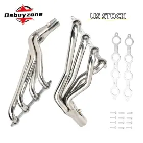 Eh28993-4-os Osbuyzone Polished Long Tube Headers For 99-06 Chevy Gmc Sierra Yukon Tahoe 4.8 5.3 6.0 V8
