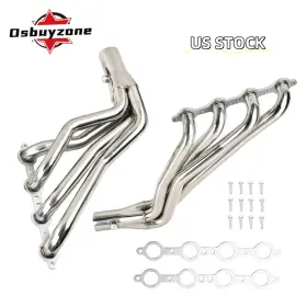 Eh28993-5-os Osbuyzone Long Tube Headers For Chevy Gmc 99-06 Sierra Yukon Tahoe V8 4.8 5.3 6.0 1-3/4 Inch