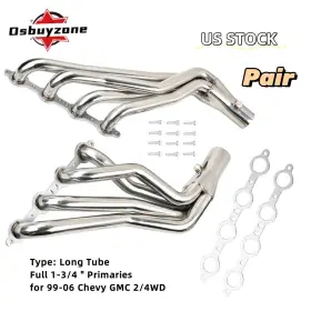 Eh28993-9-os Osbuyzone For 99-06 Chevy Gmc Silverado Sierra Yukon Tahoe 2/4wd 1-3/4 Inch Long Tube Headers