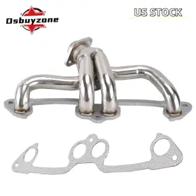 Em29253-os Osbuyzone For 1991-2002 Jeep Wrangler 2.5l L4 Stainless Steel Manifold Header With Gasket New