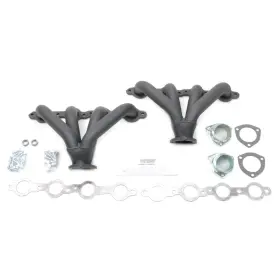 H8006-b Patriot Exhaust - Hi-temp Black Coated Tight Tuck Street Rod