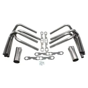 H8007 Patriot Exhaust Sprint Style Weld-up Kits Natural 1 5/8 Inch Primaries