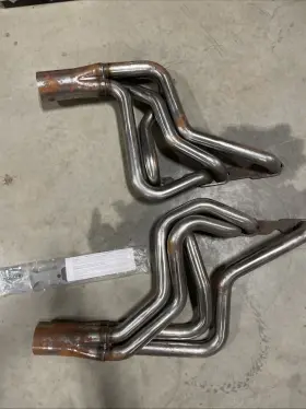 H8038 Patriot Exhaust Headers Nat. Full Length Circle Track. Chevy Sb