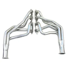 H8054-1 Patriot Exhaust Full-length Headers Silver Ceramic Coated 1 3/4 Inch Primaries