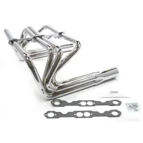 H8070 Patriot Exhaust 08-48 Street Rod Sbc Sprint Style Chrome