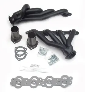 H8073 Patriot Exhaust - Clippster Steel Hi-temp Black Coated Mid-length Tube