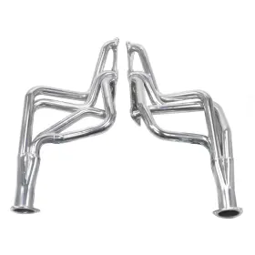 H8301-1 Patriot Exhaust Full-length Headers Silver Ceramic Coated 1 5/8 Inch Primaries