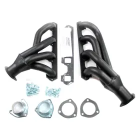 H8434-b Patriot Exhaust - Hi-temp Black Coated Header