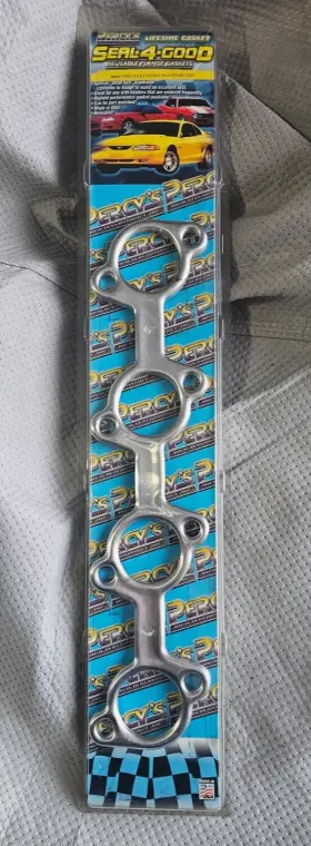 66033 Percys High Performance New Seal 4 Good Reusable Flange Header Gaskets Ford 4.6 5.4