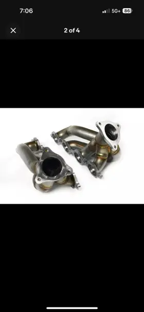 1153323859 Pg Powergo Motorsport Exhaust Shorty Headers For Chevy Gmc 2014-2018 Silverado Sierra 1500 5.3l V8