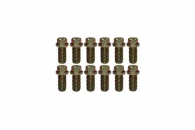 283-400 Pirate Mfg Hr0185 12pc Header Bolt Kit 6pt Head Zinc Fits Chevy Sb Sbc V8 V6 90