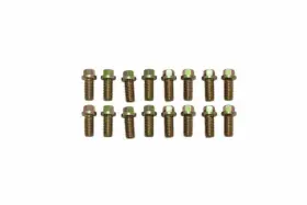 396-454 Pirate Mfg Hr0186 Zinc Bb Chevy Header 6pt Head 16pc Bolt Kit Bbc V8 Ford