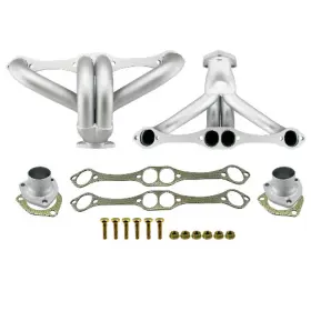 Sp3802 Pirate Mfg Sbc Small Block Chevy Hugger Headers Ceramic Coated 283 305 350 400 Heavy Duty