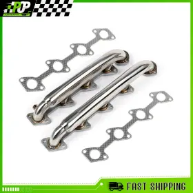 Pop102sp22820dt Pop-speedyparts For 03-07 Ford F250 F350 Stainless Performance Headers Manifolds Ss