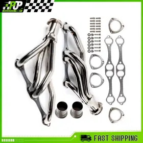 Pop105sp04420dt Pop-speedyparts Stainless Manifolds Headers For 67-77 Chevrolet Pontiac Buick Oldsmobile 265-400