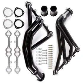 Pop105sp05913dt Pop-speedyparts Exhaust Manifold For Gmt C/k 5.0 5.7l Sbc V8 Stainless Steel Long Tube Headers