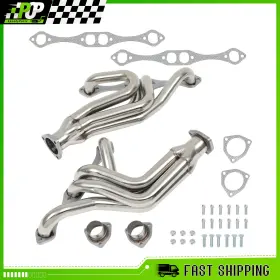 Pop106sp44117dt Pop-speedyparts For 1955-1957 Small Block Chevy Car 150 210 Bel Air Chassis Headers Stainless