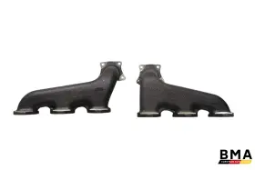 0pb251216 Porsche 992 911 Carrera Rear Left And Right Exhaust Manifolds 2020 - 2024 Oem