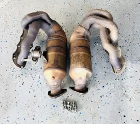 987.2 Porsche 113020720090 Cayman Boxster 2.9 Exhaust Manifolds With Good Converters 09-12