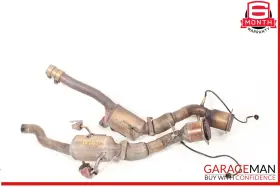 7l5254450 Porsche 08-10 Cayenne 957 4.8l Exhaust Manifold Pipe Set Of 2 Pc Oem