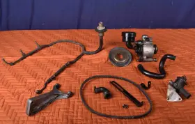 911.113.111.02 Porsche 911.113.111.02/03 911 Sc 3.0 Pollution Control Air Pump System 911sc 1978-79 Manifold
