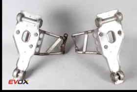 996-111-227-03 Porsche 911 996 3.4l Exhaust Muffler Mounting Bracket Support Left And R 1999-2001