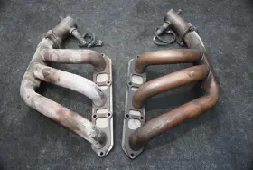 99611110152 Porsche 99611110252 Set Left Right Exhaust Manifold Header Pipe 911 996 1999-01