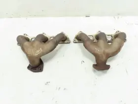 99611110273 Porsche 911 Turbo 996 #1280 Exhaust Manifold Pair Headers Gt2 2001-2013