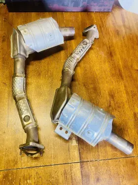 99611302406 Porsche 30k 97-04 Boxster 911 996 986 Exhaust Muffler 2nd Catalytic Converters
