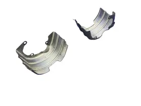 996123216 Porsche 2001-2005 911 Awd 3.6l Rear Exhaust Turbocharger Heat Shield Panel Set