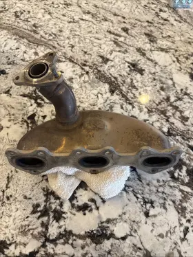 9p1251215b Porsche 9p1251215c Genuine 911 Carrera Exhaust Manifolds Left