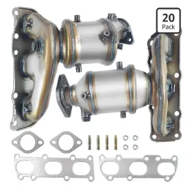 Apcct-203 Premiumparts Whosale A-premium Front Exhaust Manifold Catalytic Converter With Gasket Kit -