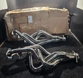 Hdr55seh Pypes 304 Ss Long Tube Exhaust Headers With H-pipe For Ford Mustang