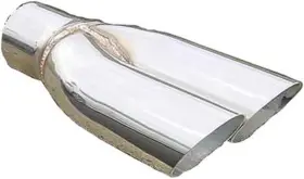 Evt19 Pypes Performance Exhaust Rear Splitters 2.5 Inch Stnls