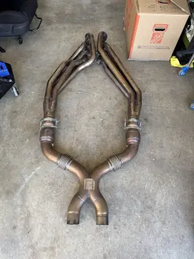 Hdr76sk-1 Pypes Performance Exhaust 2011-2014 Mustang Gt 1-7/8 Inch Long Tube Headers And X-pipe With High Flow Cats