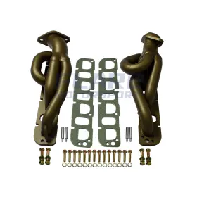 2wd4wd Qk 202412141510 Smog Headers For09-14 Dodge Ram1500 Trucks V8 5.7l Bronze Ceramic Coating