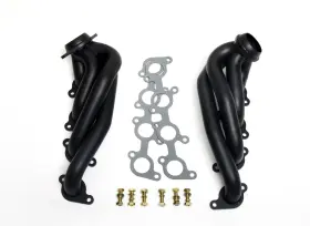 Qk 202502131340 For 11-17 Ford F-150 Fx2 Fx4 Xl Xlt Lariat King V8 Black Ceramic Shorty Headers