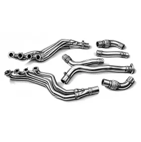 Ss304 Qk 202502211040 Long Headers Replacement For Mercedes Amg Cls55 Cls500 E55 E500 M113k