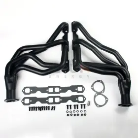 Qk 202503221300 For Gmc Chevrolet 2.5 Inch 5.7l V8 Gas Ohv 4wd Exhaust Headers Ceramic Coated