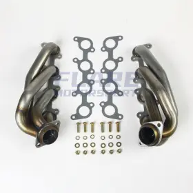 Qk 202504151040 For Ford F150 11-14 Fx2 Fx4 Xl Xlt Lariat King 5.0l V8 409ss Shorty Headers