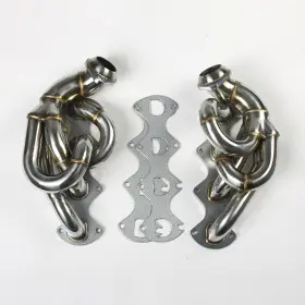 Qk 202506121520 For 2005-2010 Ford Mustang Shelby Gt Bullitt Lujo Modular 4.6l 3v Shorty Headers