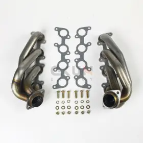 Qk 202511131450 Open Box# For Ford F150 11-14 Fx2 Fx4 Xl Xlt Lariat King 5.0l V8 Shorty Headers