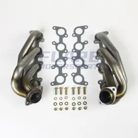 Qk 202511131535 Open Box# For Ford F150 11-14 Fx2 Fx4 Xl Xlt Lariat King 5.0l V8 Shorty Headers