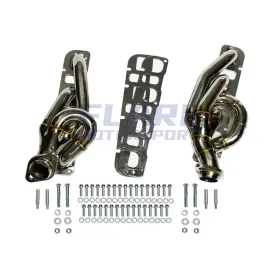 Qk 202605051532 Open Box# 1-5/8 Inch Shorty Exhaust Headers Fits 2003-2008 Dodge Ram 1500 2500 3500