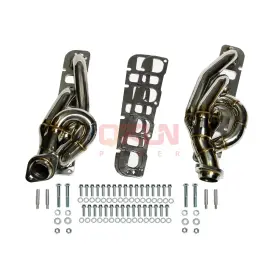 Qk 202605081400 Open Box# 5.7l Hemi V8 Shorty Headers 1-5/8 Inch For 2003-2008 Dodge Ram 1500 2500