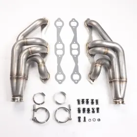 Qk 202605181700 Open Box# 1-7/8 Inch Stainless Turbo Headers For Chevy Chevelle Malibu El Camino Sbc