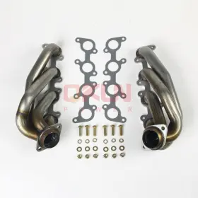 Qk 202606051022 Shorty Headers For Ford F150 11-14 Fx2 Fx4 Xl Xlt Lariat King 5.0l V8 409ss