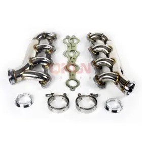 Qk 202606101420 Ls1 Ls2 Lsx Ls9 Lq9 Turbo Headers Fit 98-19 Camaro Corvette F Body